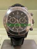 Rolex Cosmograph Daytona 40 White Gold Black Dial Ref.116519